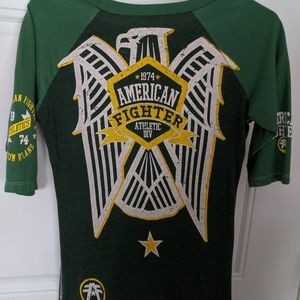 American Fighter 3/4 length sleeve